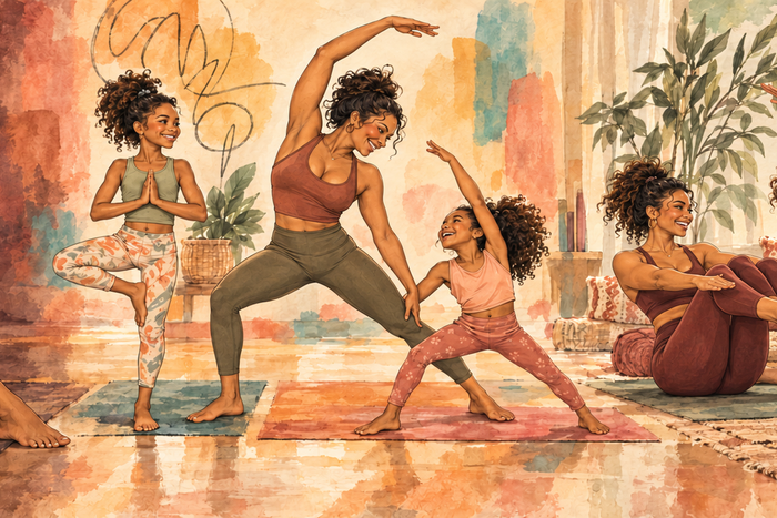 Yoga class at The LY Studio in Roswell, GA